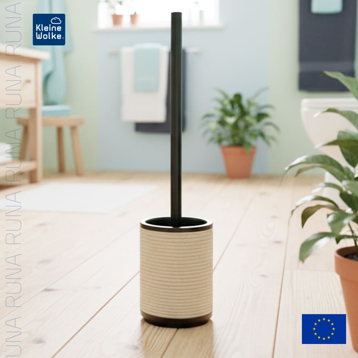 Ерш с подставкой Kleine Wolke Runa Nature