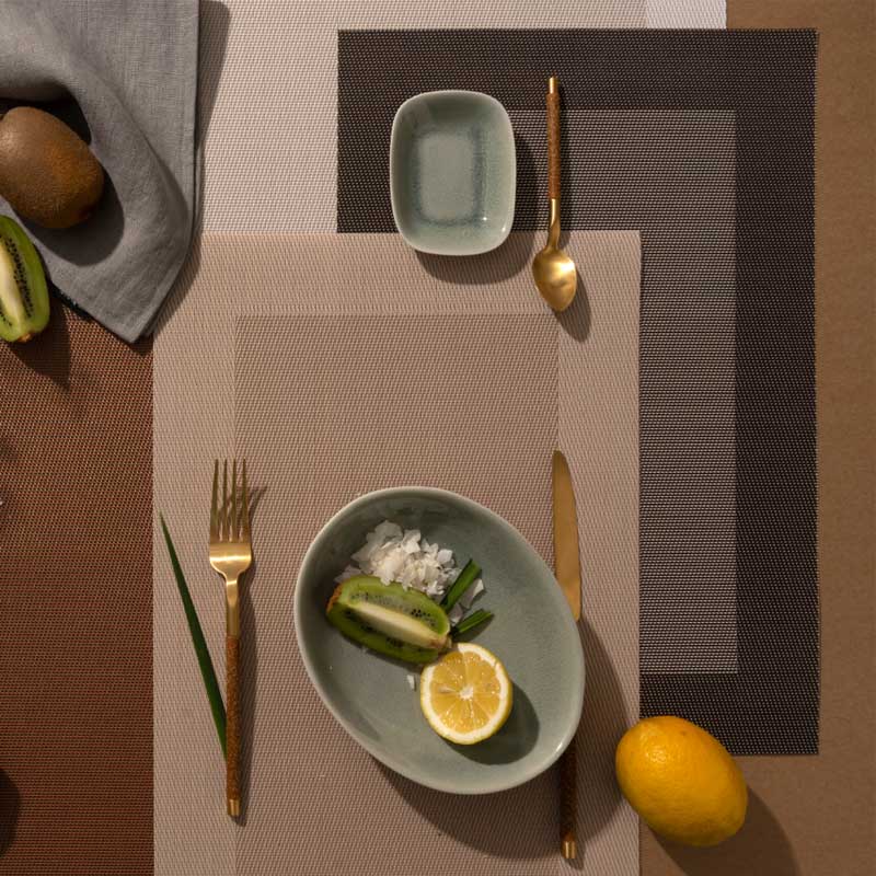 Салфетка сервировочная Zapel Frame light grey