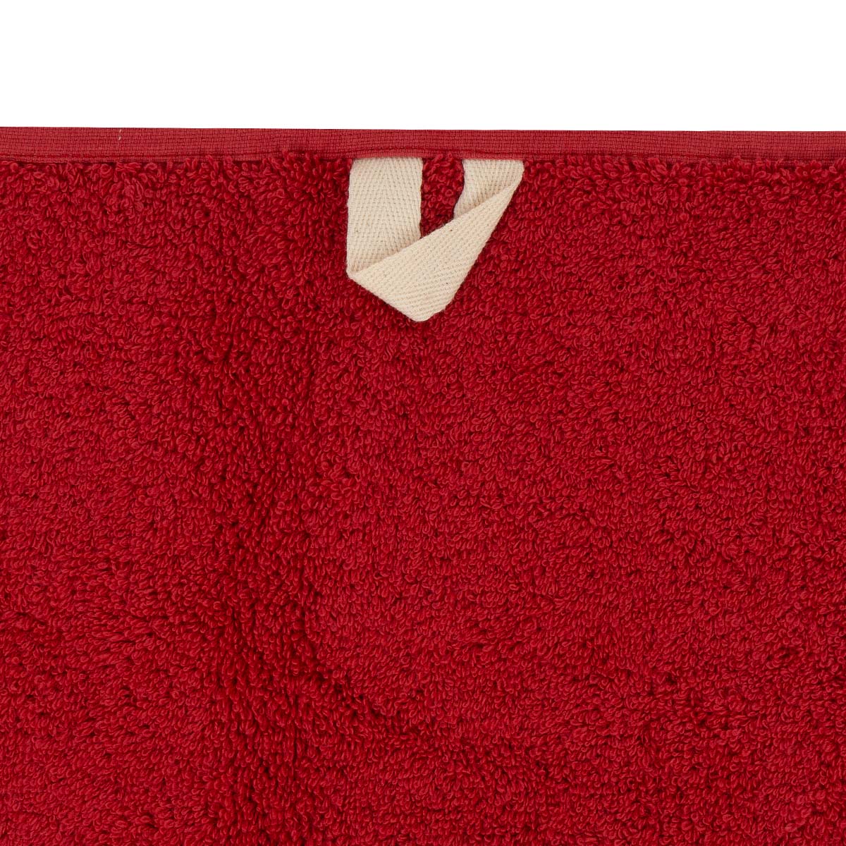 Полотенце махровое Lameirinho Aqua 70x140см, цвет красный