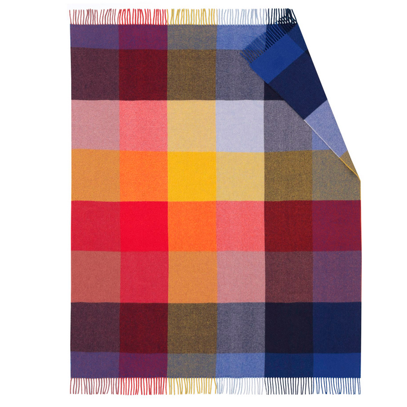 Плед Biederlack Bright Square 130x170см