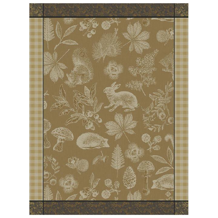 Полотенце кухонное Le Jacquard Francais Dans Les Bois, цвет желтый