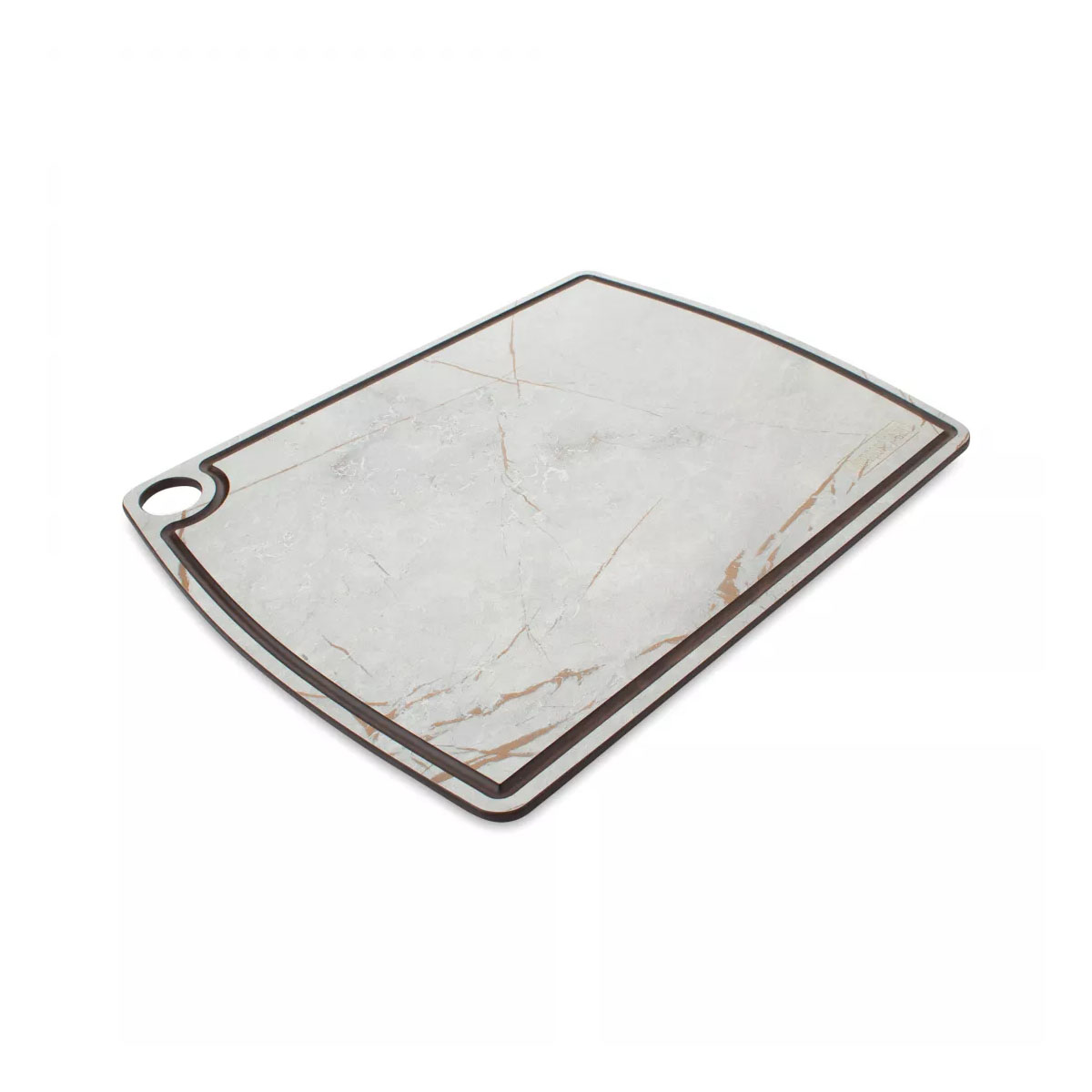 Доска разделочная c желобом ComposeEat Мраморный Грейс 36х28см