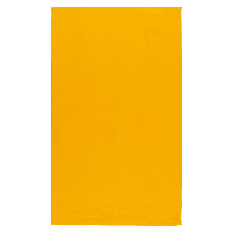 Полотенце вафельное Spany Twill 35x60см, цвет желтый