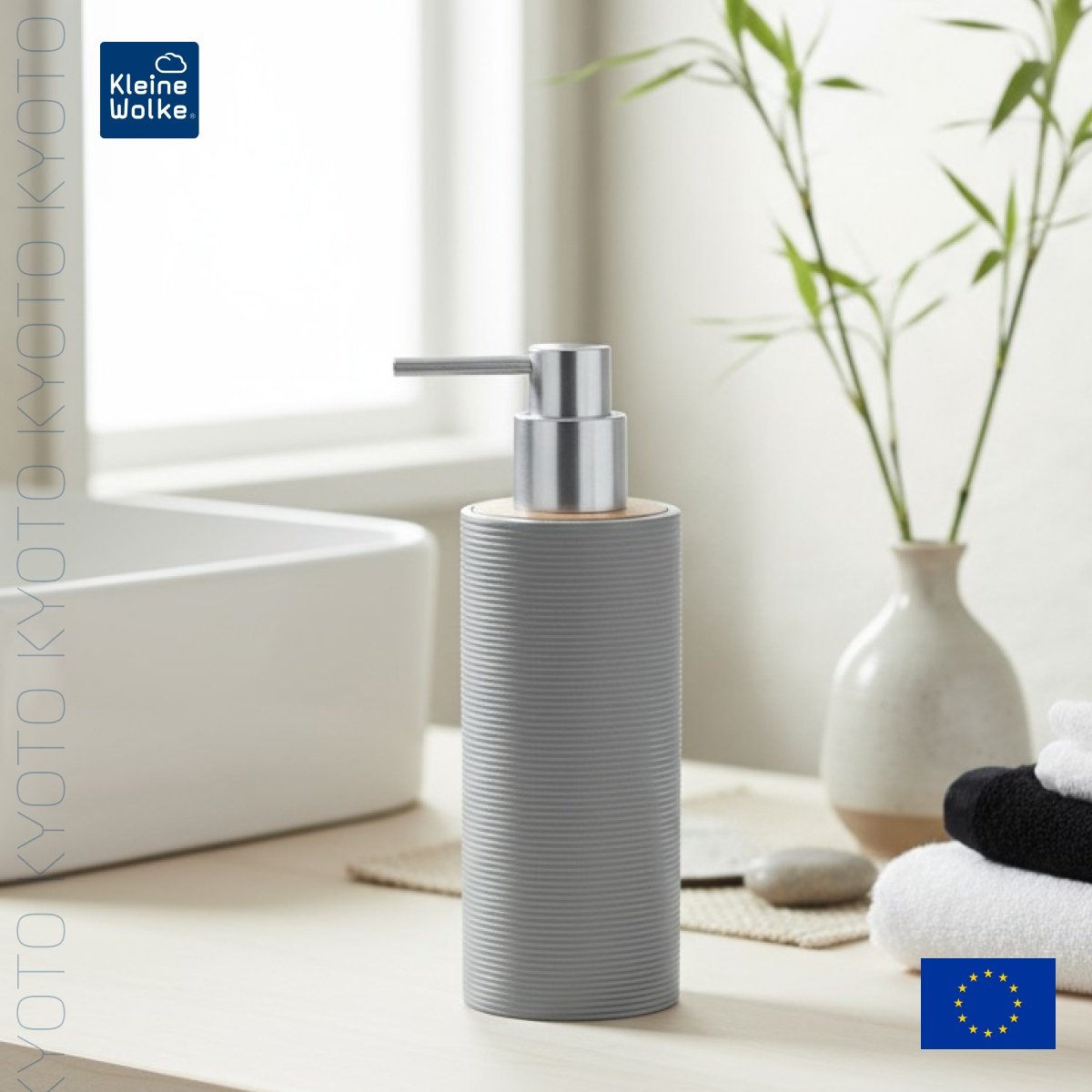 Дозатор для жидкого мыла Kleine Wolke Kyoto Platinum