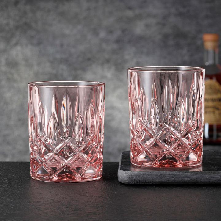 Набор стаканов низких Nachtmann Noblesse, розовый