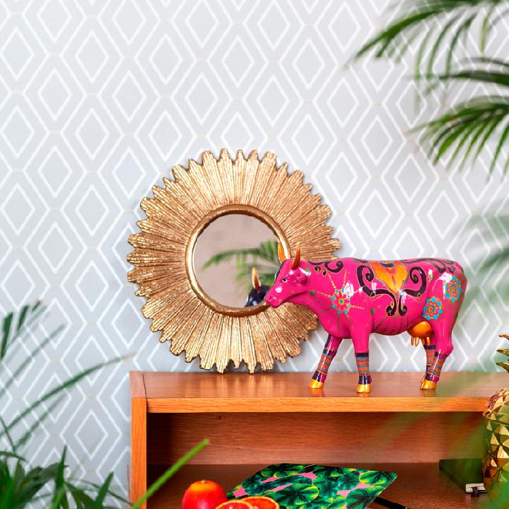 Коллекционная корова CowParade Russia New Delhi