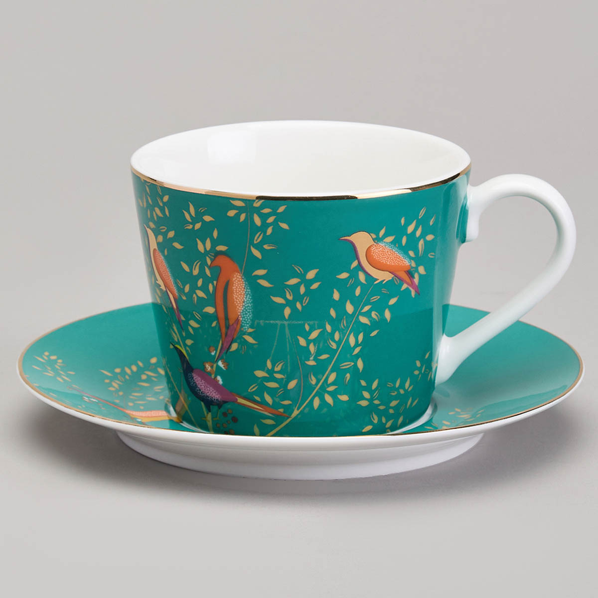 Чайная пара 220мл Lefard Golden Birds