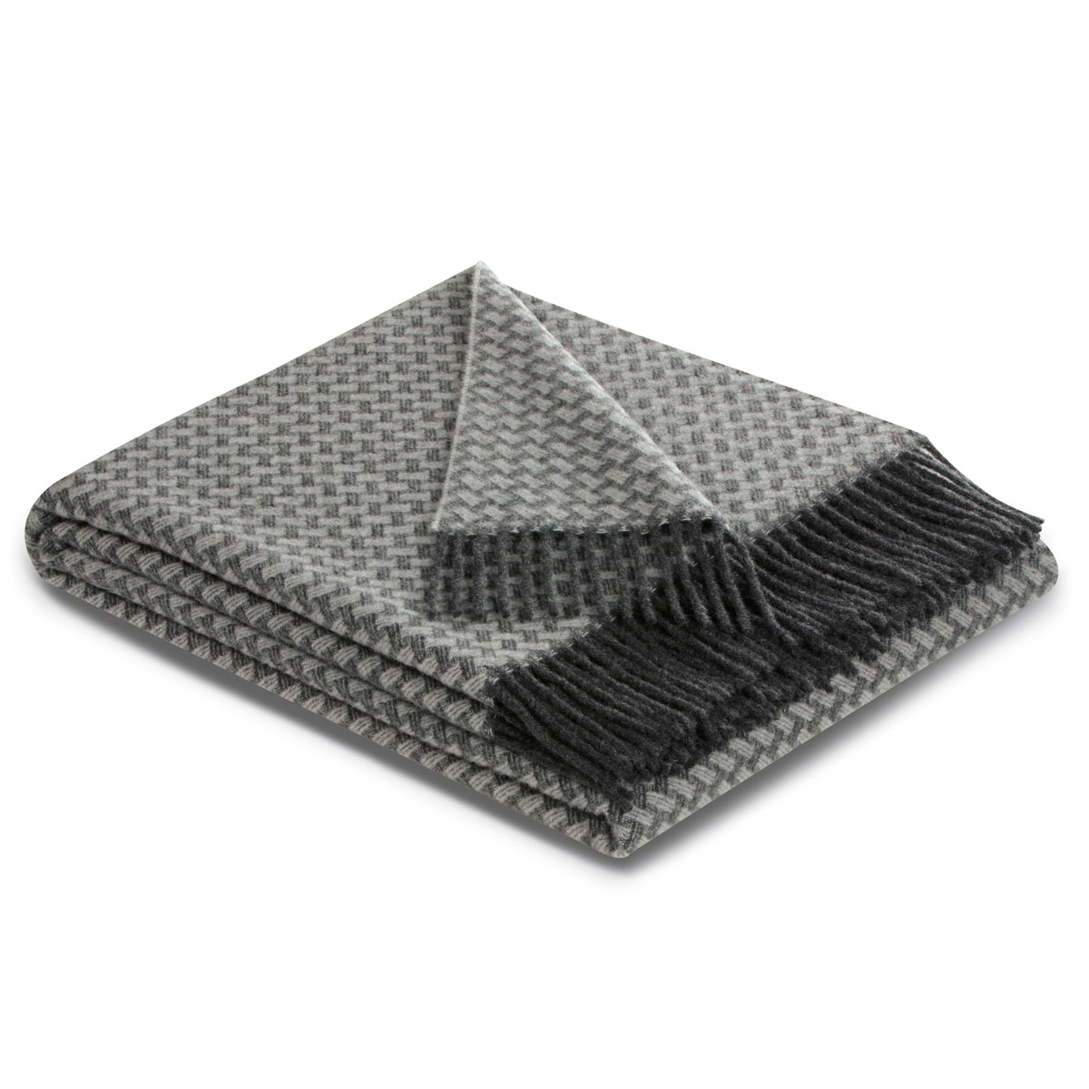 Плед 1,5-спальный Biederlack Vivo Antracite