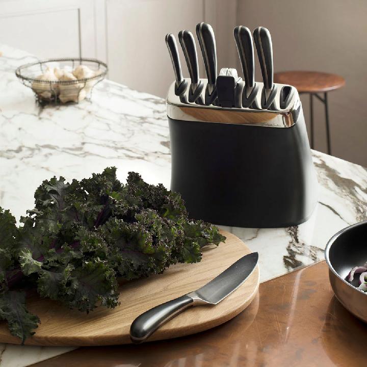 Набор кухонных ножей с точилкой Robert Welch Signature