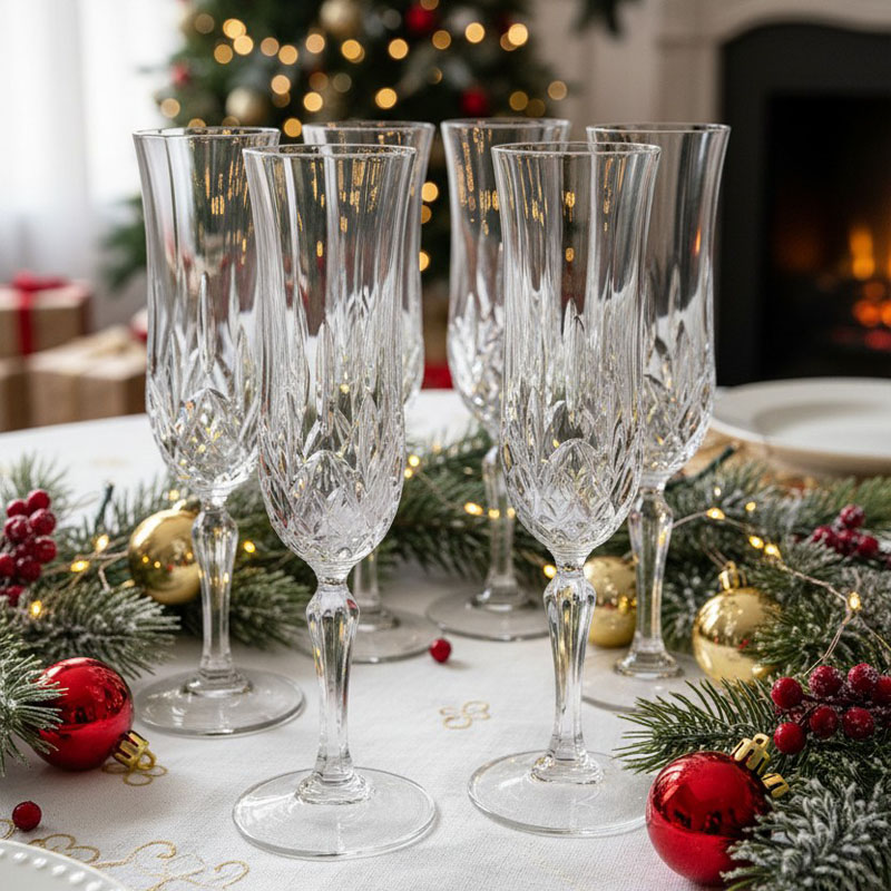 Набор бокалов для шампанского RCR Cristalleria Italiana Opera 130мл, 6шт