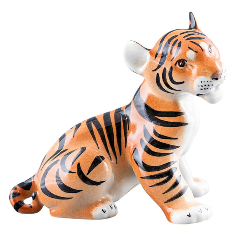 Статуэтка Императорский фарфоровый завод Тигренок Рыжий