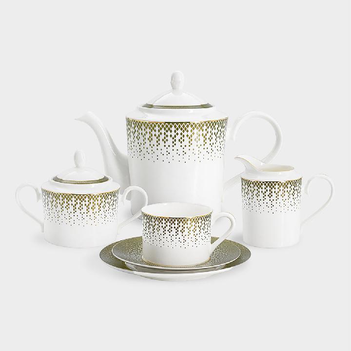 Сервиз чайный Anna Lafarg Emily Virtus 21 предмет на 6 персон
