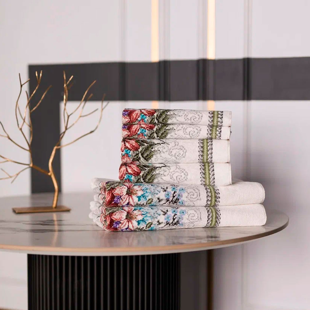 Полотенце Feiler Josephine 37x50см, цвет фисташковый