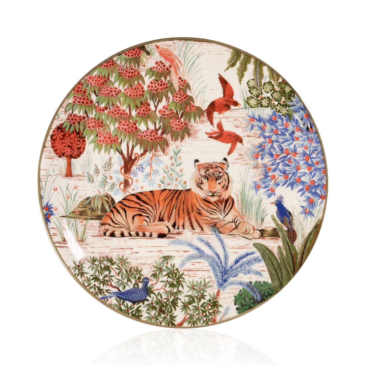 Набор тарелок пирожковых Gien Le Jardin Du Palais 16,5см, 4шт