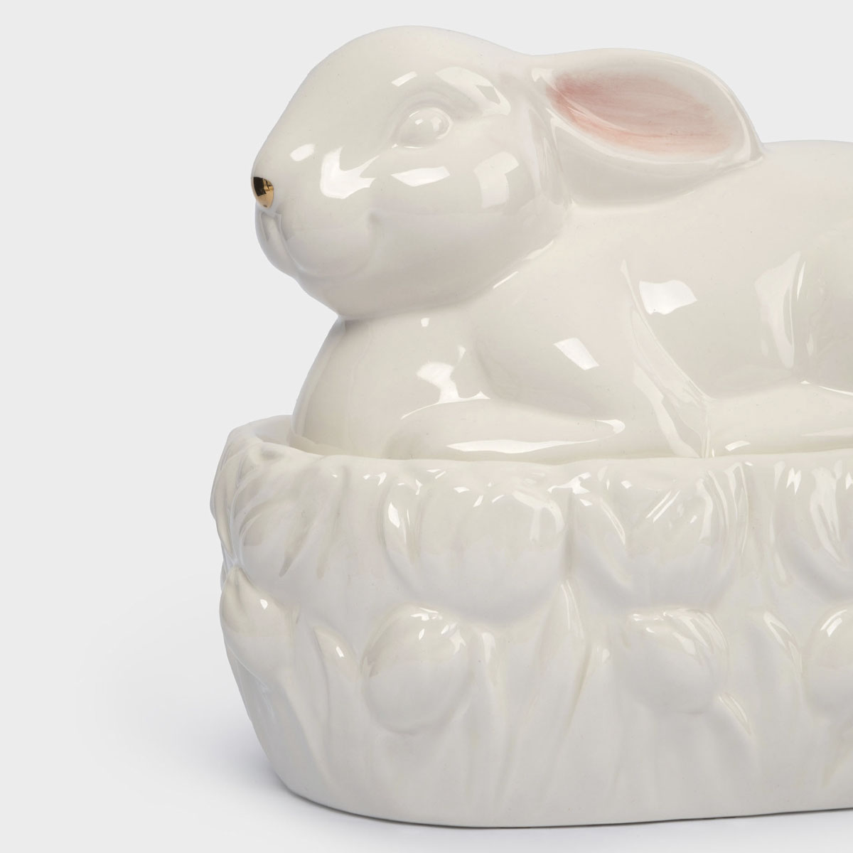 Емкость для хранения Anna Lafarg Пасха Золотая Кролик в цветах 740мл