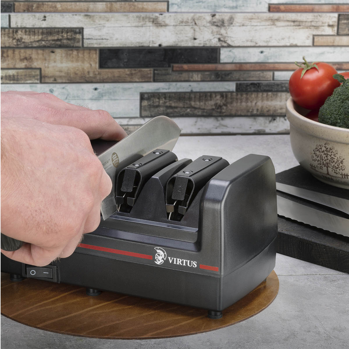 Точилка электрическая Virtus 2 этапа