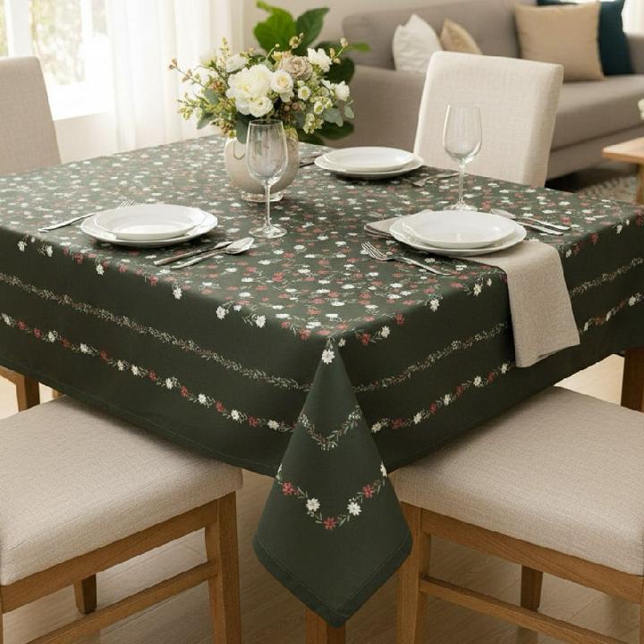 Скатерть Pappel Green Fantasy 170x310см