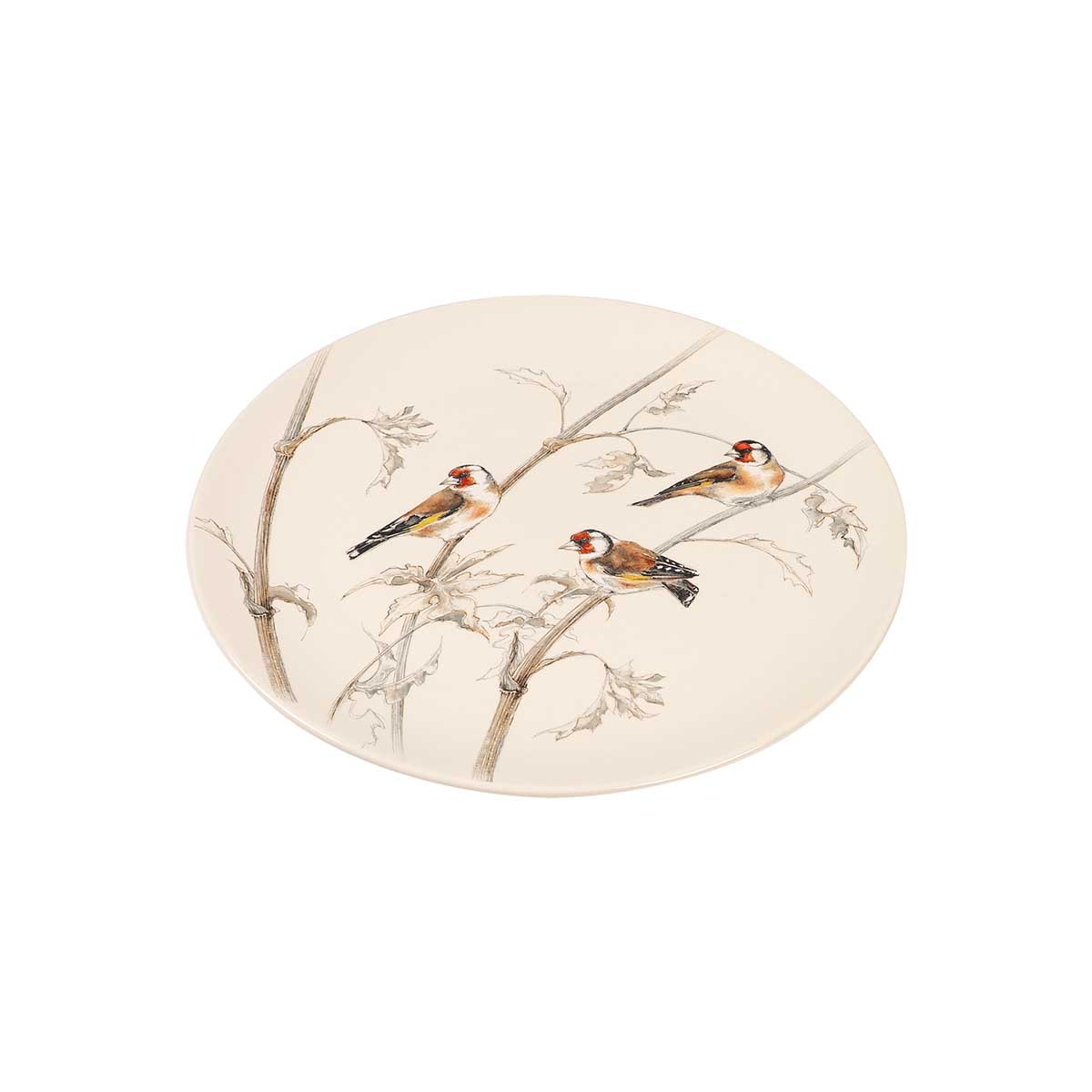 Блюдо для торта Gien Oiseaux Foret