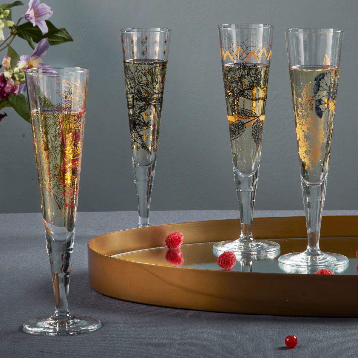 Бокал для шампанского 205мл Ritzenhoff Goldnacht Champus Лоренцо