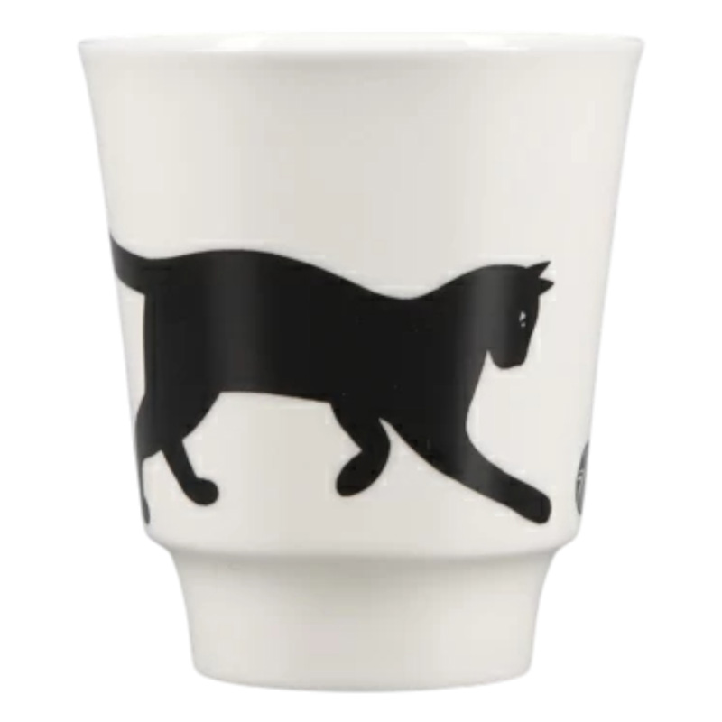 Пара чайная Императорский фарфоровый завод Котовасия Веселый клубочек