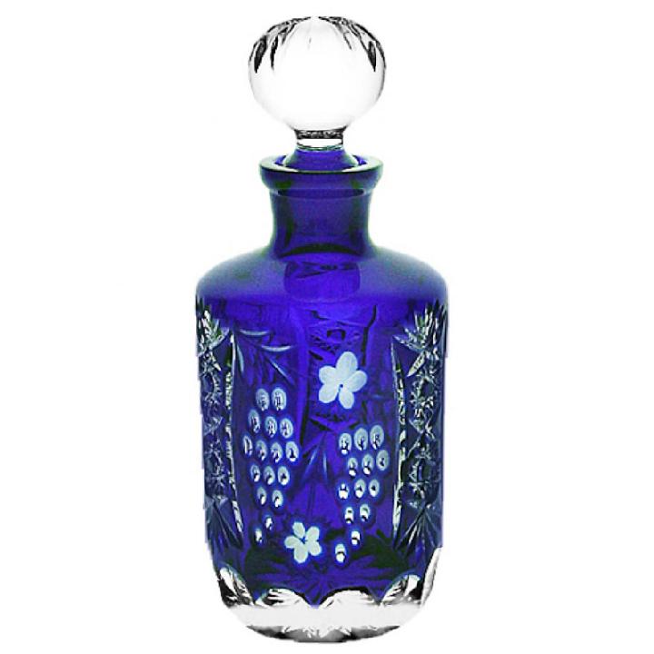 Декантер для виски Ajka Crystal Grape Cobalt Blue