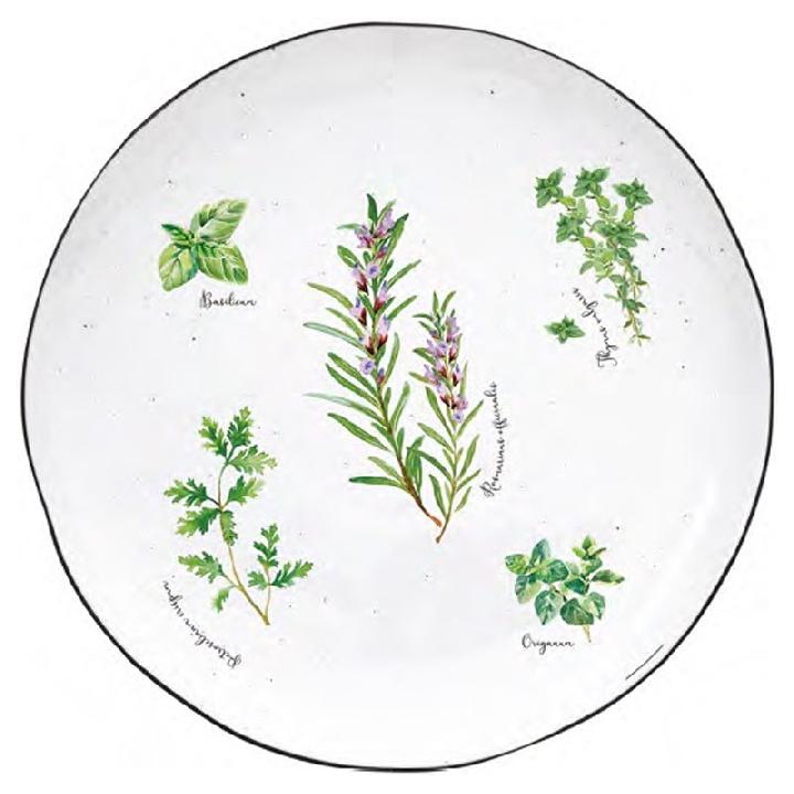 Тарелка обеденная Easy Life Herbarium