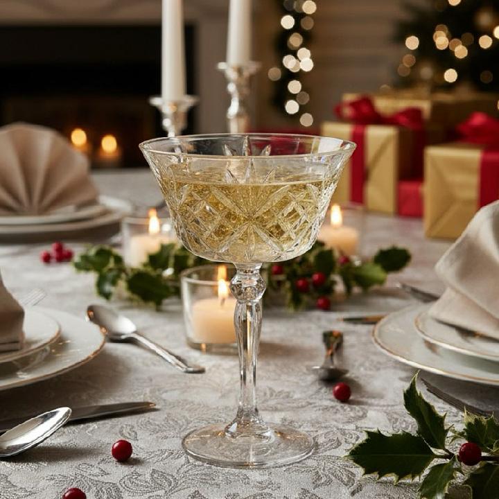 Набор бокалов винных RCR Cristalleria Italiana Melodia Coupette 160мл, 6шт