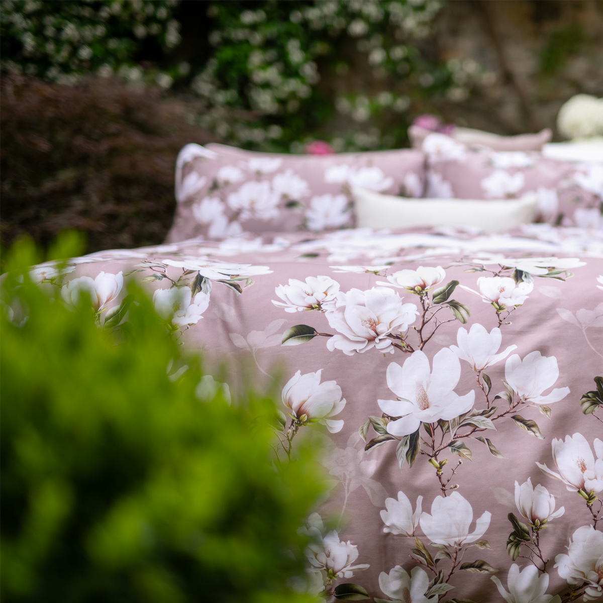 Комплект постельного белья евро Emanuela Galizzi Lavinia 2541, сиреневый, белый