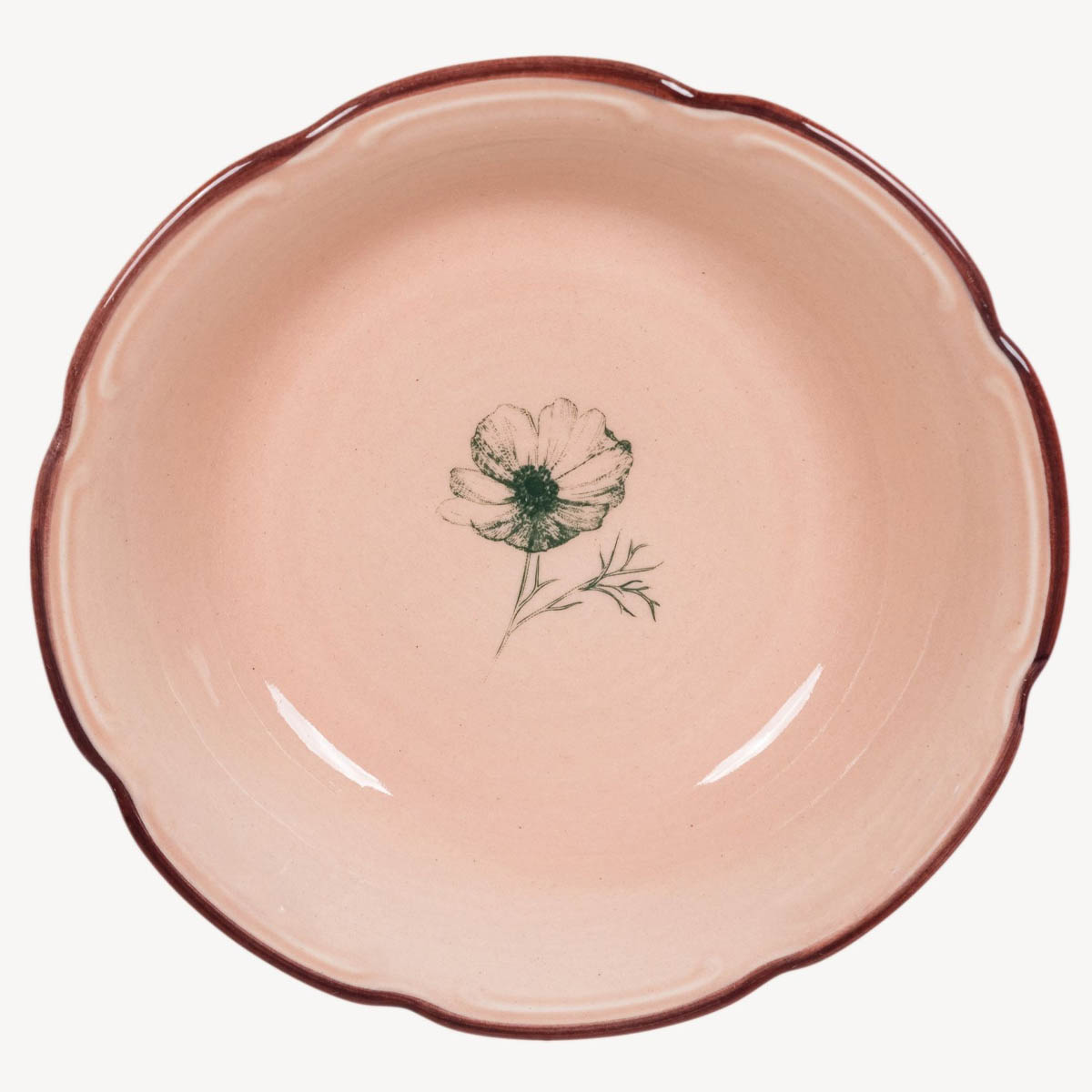 Розетка Дымов Керамика Космея день 12.00