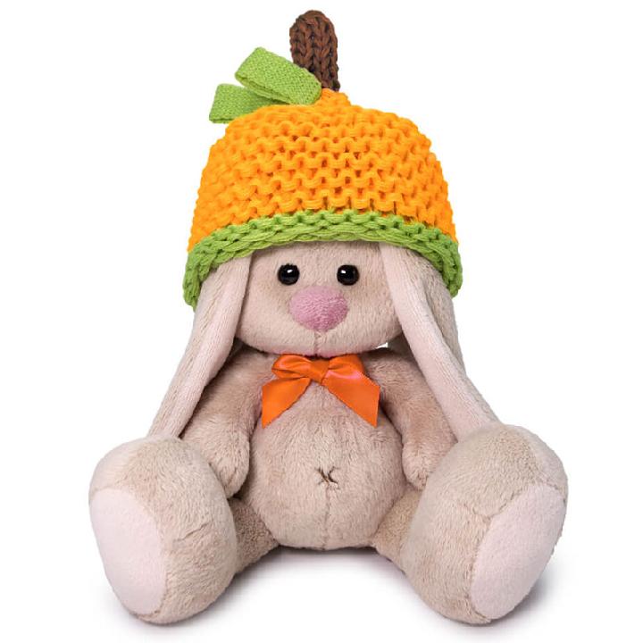 Мягкая игрушка BUDI BASA collection Зайка Ми в шапке мандарин