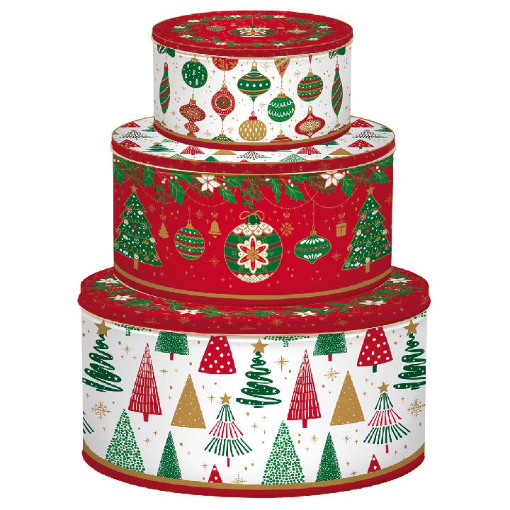 Набор банок жестяных Easy Life Jingle Bells 3шт