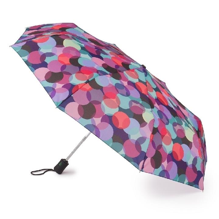 Зонт женский Fulton PingPong купол 98см, многоцветие