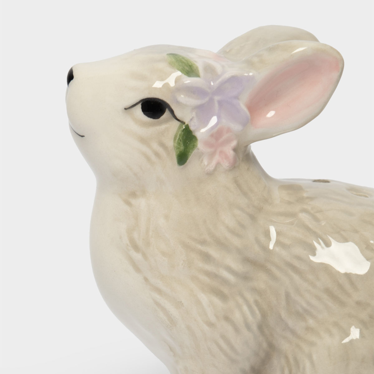 Емкость для соли и перца Anna Lafarg Пасха Натуральная Кролик с цветами