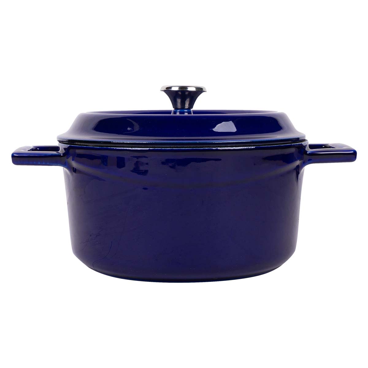 Кастрюля чугунная Lava 2,82л, цвет черный