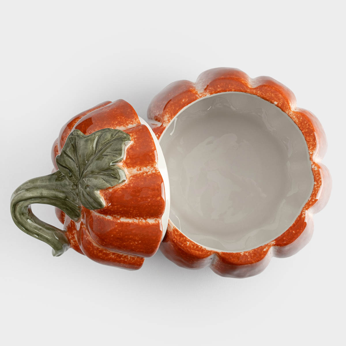 Емкость для хранения Anna Lafarg Bright Pumpkin Тыква с листом