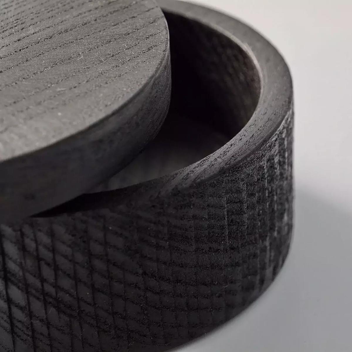 Солонка с крышкой Kenai Ceramics Wood