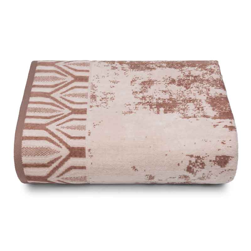 Покрывало махровое с эффектом велюра Cleanelly Basic Grunge