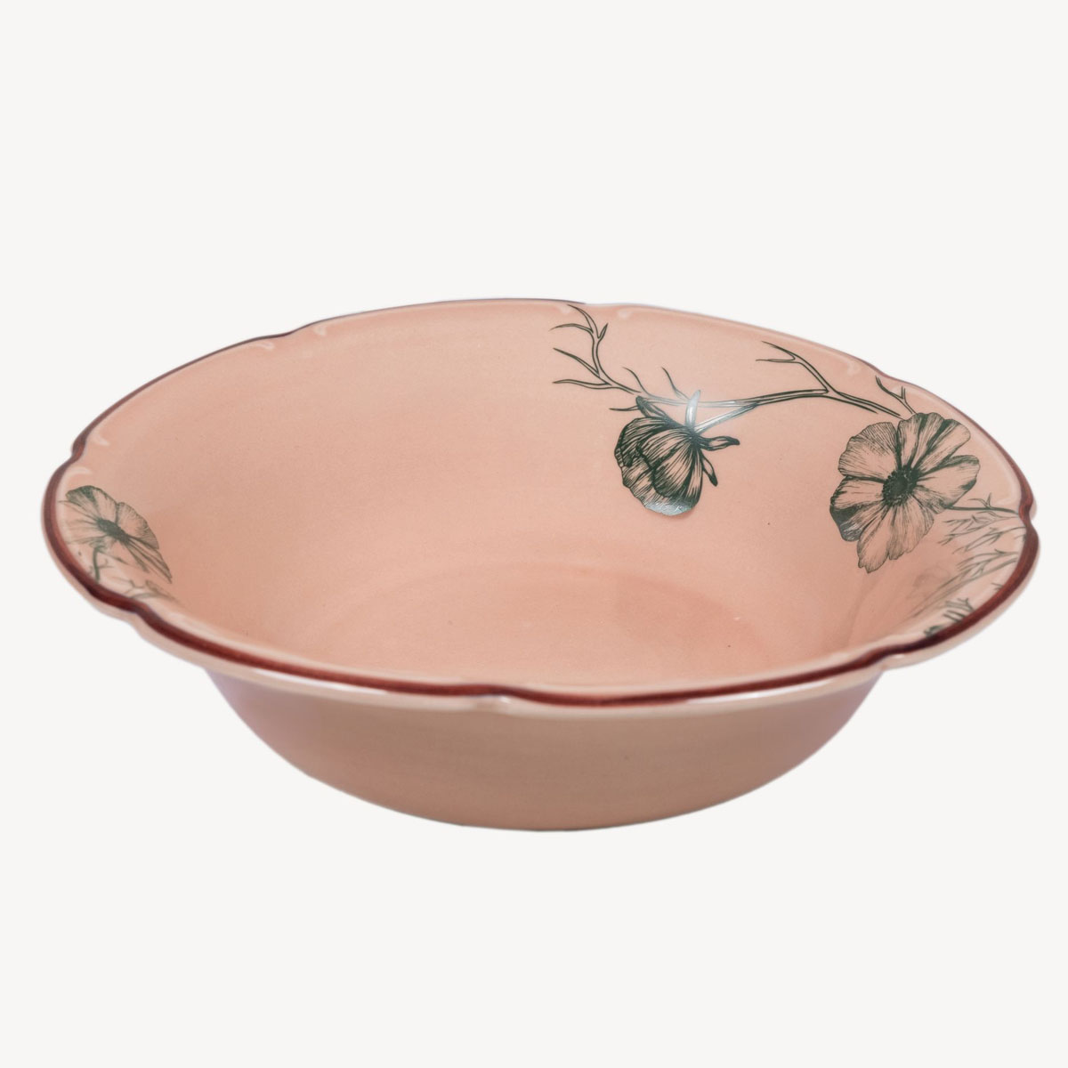 Салатник Дымов Керамика Космея день 12:00