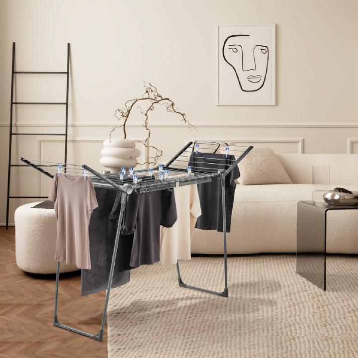 Сушилка для белья напольная Leifheit Pegasus 150 Solid Black