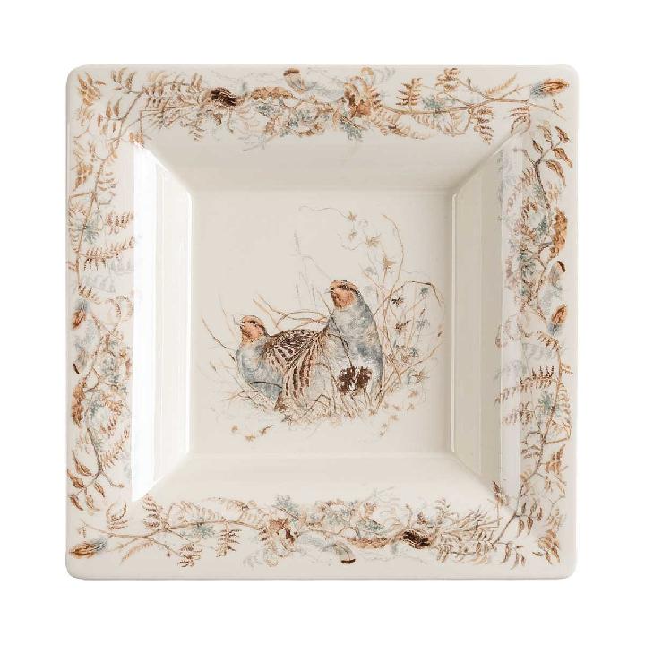 Блюдо квадратное Gien Sologne 17х17см