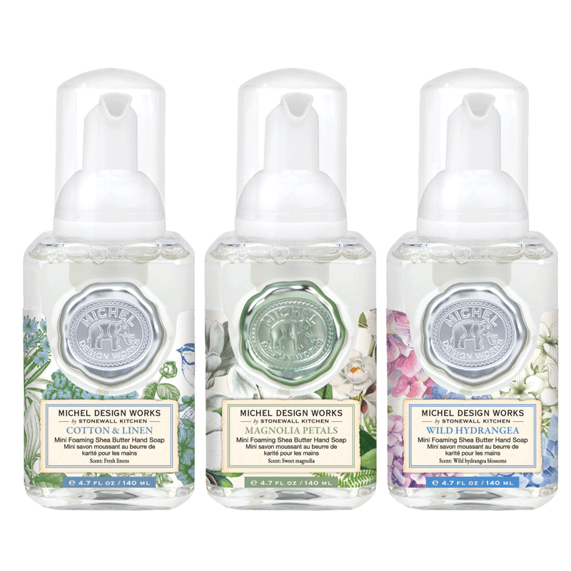 Набор мыла Michel Design Works Магнолия, Гортензия, Хлопок и Лён