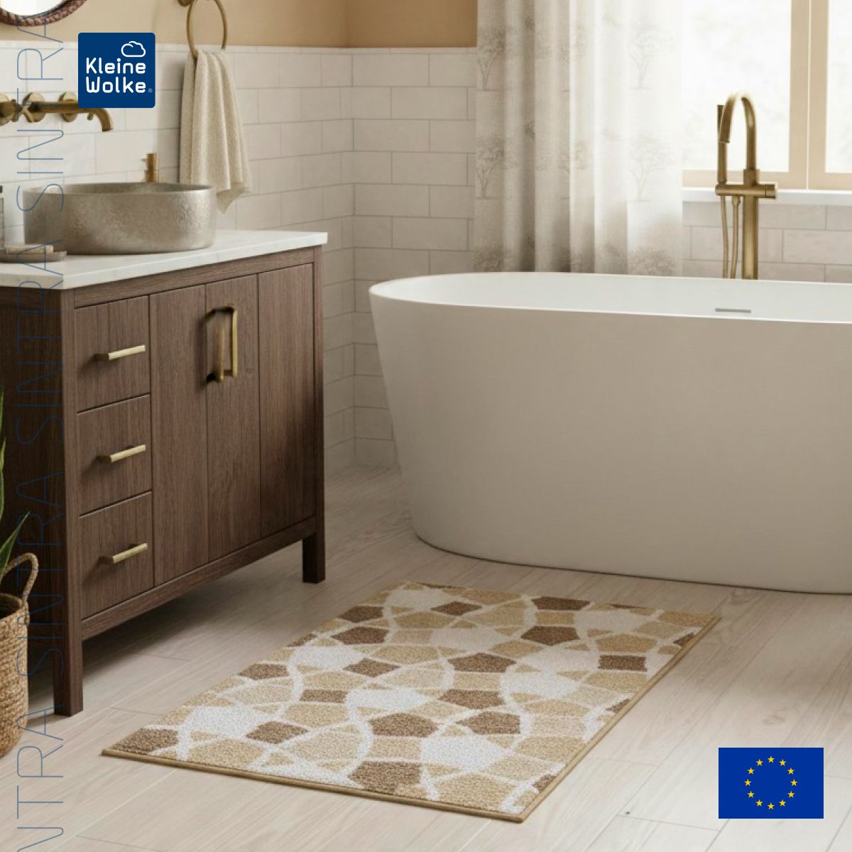 Коврик для ванной комнаты Kleine Wolke Sintra 70х120см