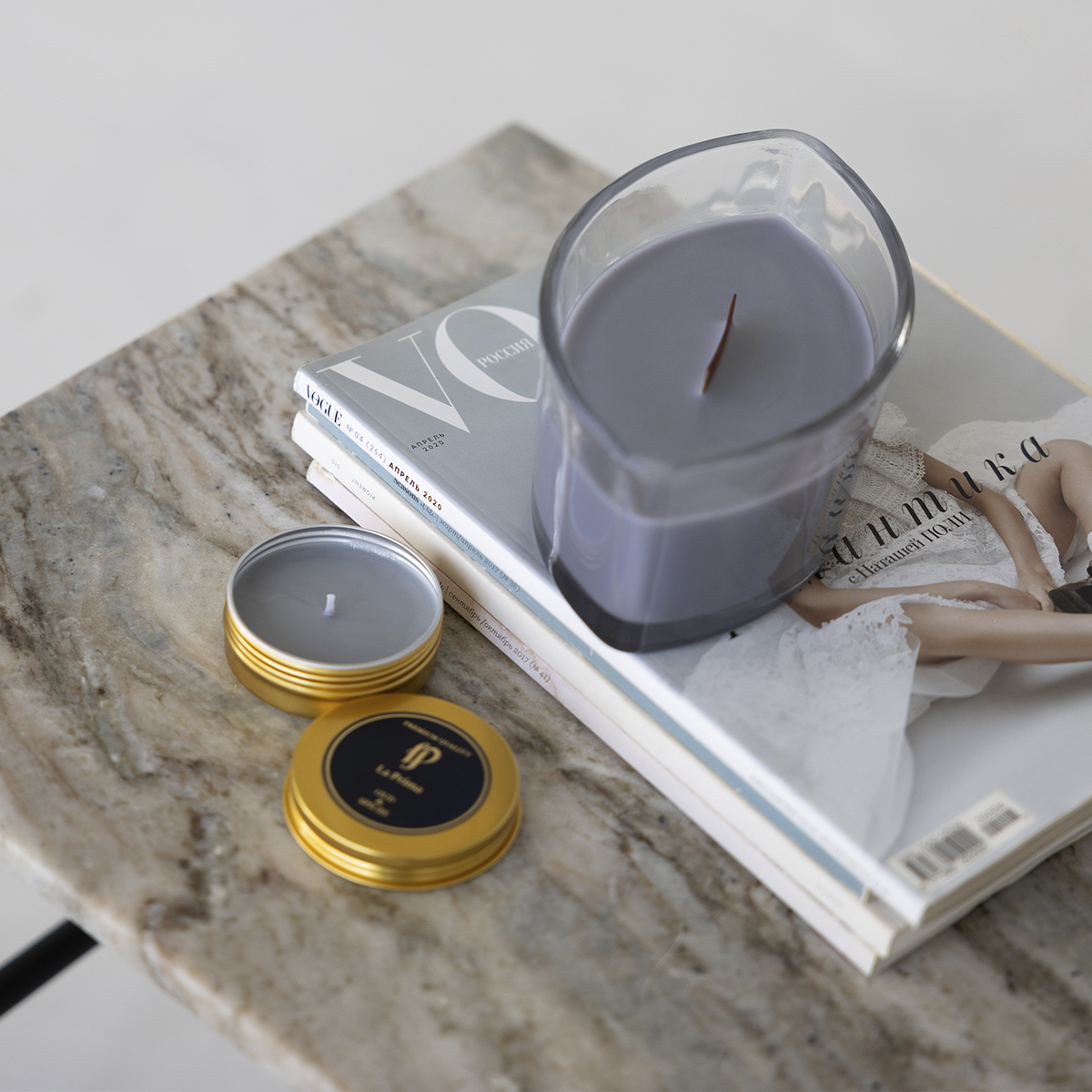 Свеча ароматическая La Prima Oud & Spices (Уд и специи)