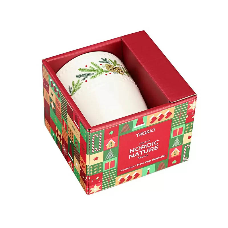 Кружка Tkano New Year Essential Nordic nature