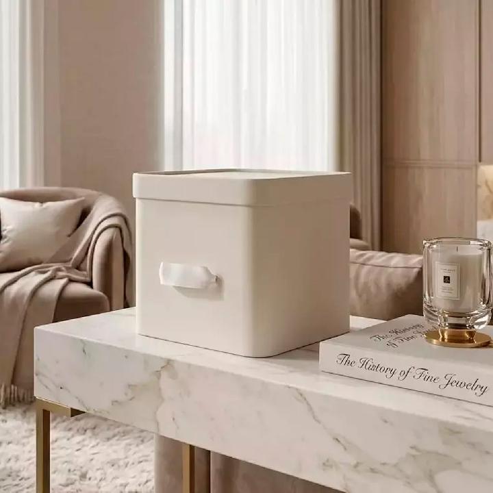 Коробка для хранения Rompicato Cube S, цвет белый