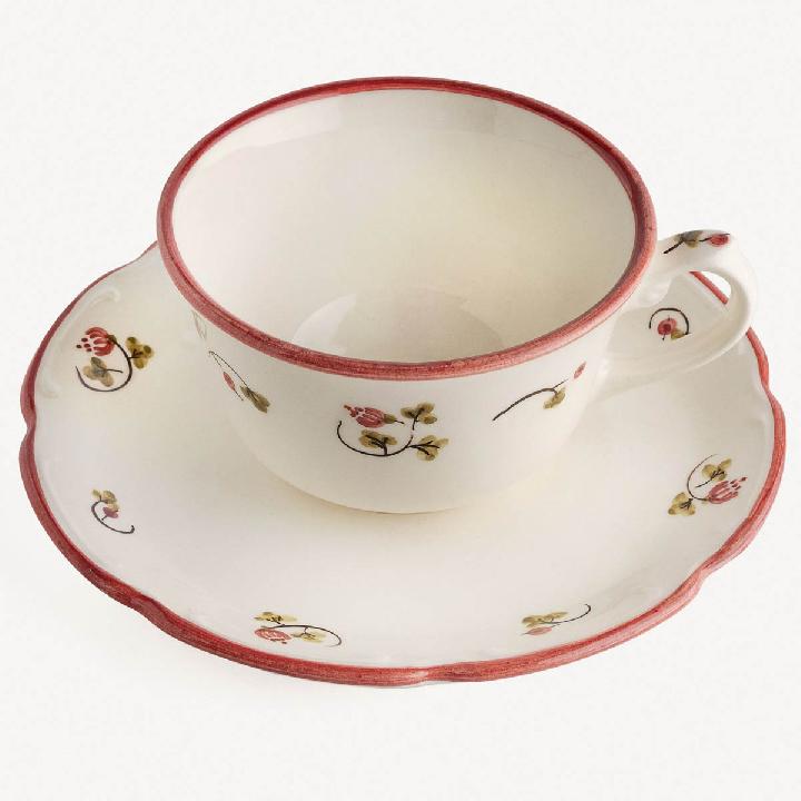 Чайная пара Дымов Керамика Шиповник
