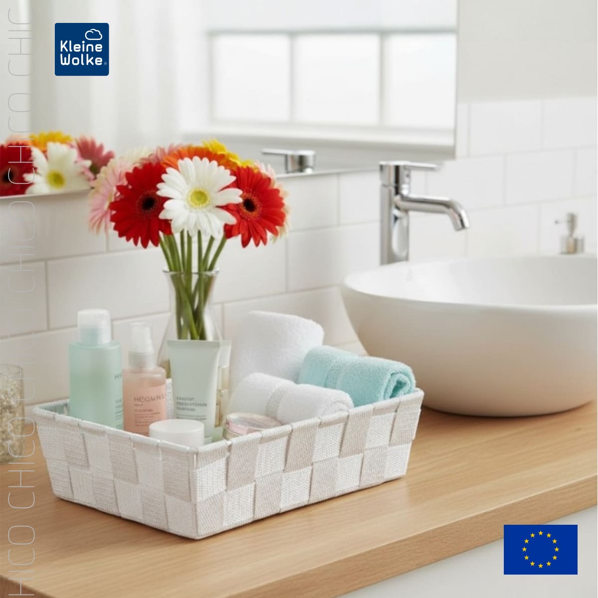 Корзина для хранения Kleine Wolke Chico 24x9x18,5см