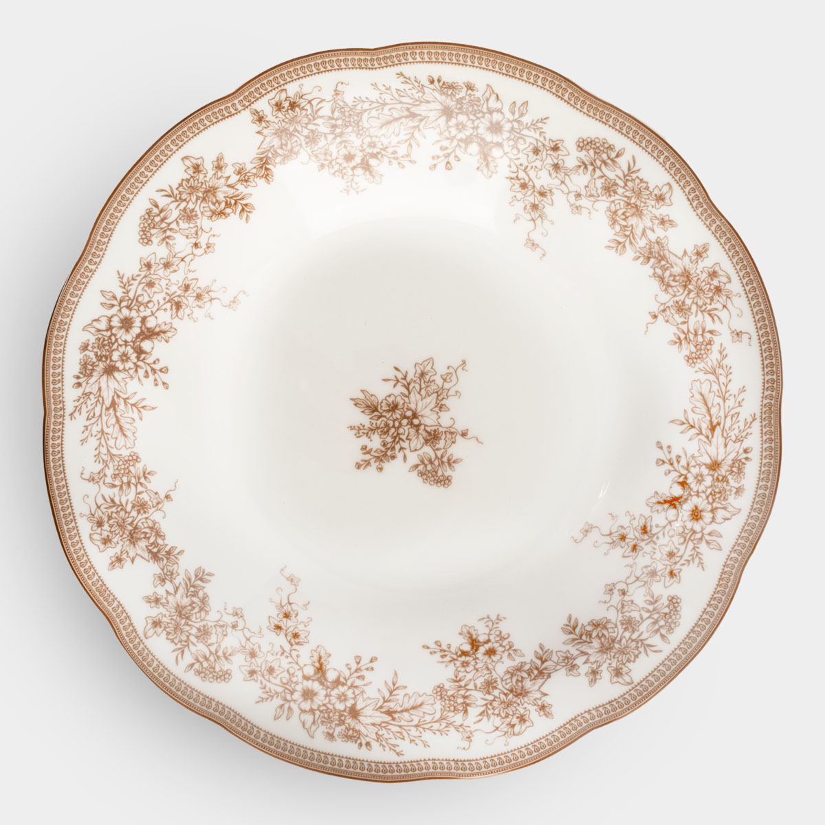 Тарелка суповая Anna Lafarg Burgundy 600мл