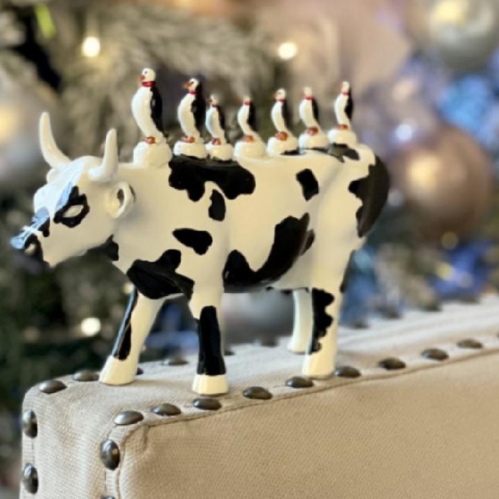 Коллекционная корова CowParade Transporte Coletivo