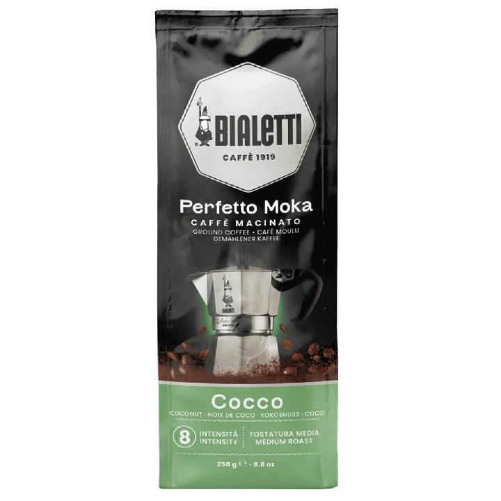 Кофе молотый Bialetti Perfetto со вкусом Кокоса 250г